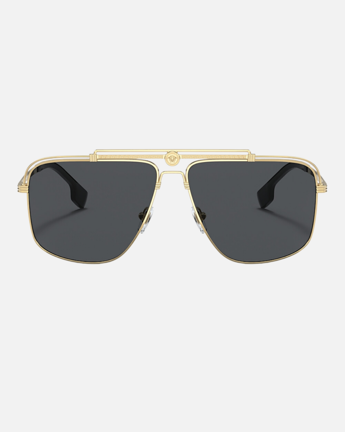 VERSACE VE2242 GUNMETAL SUNGLASSES – GOLD