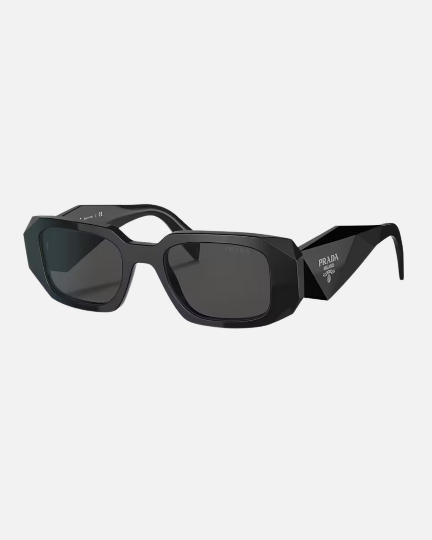 PRADA PR 17WS RECTANGULAR SUNGLASSES – BLACK