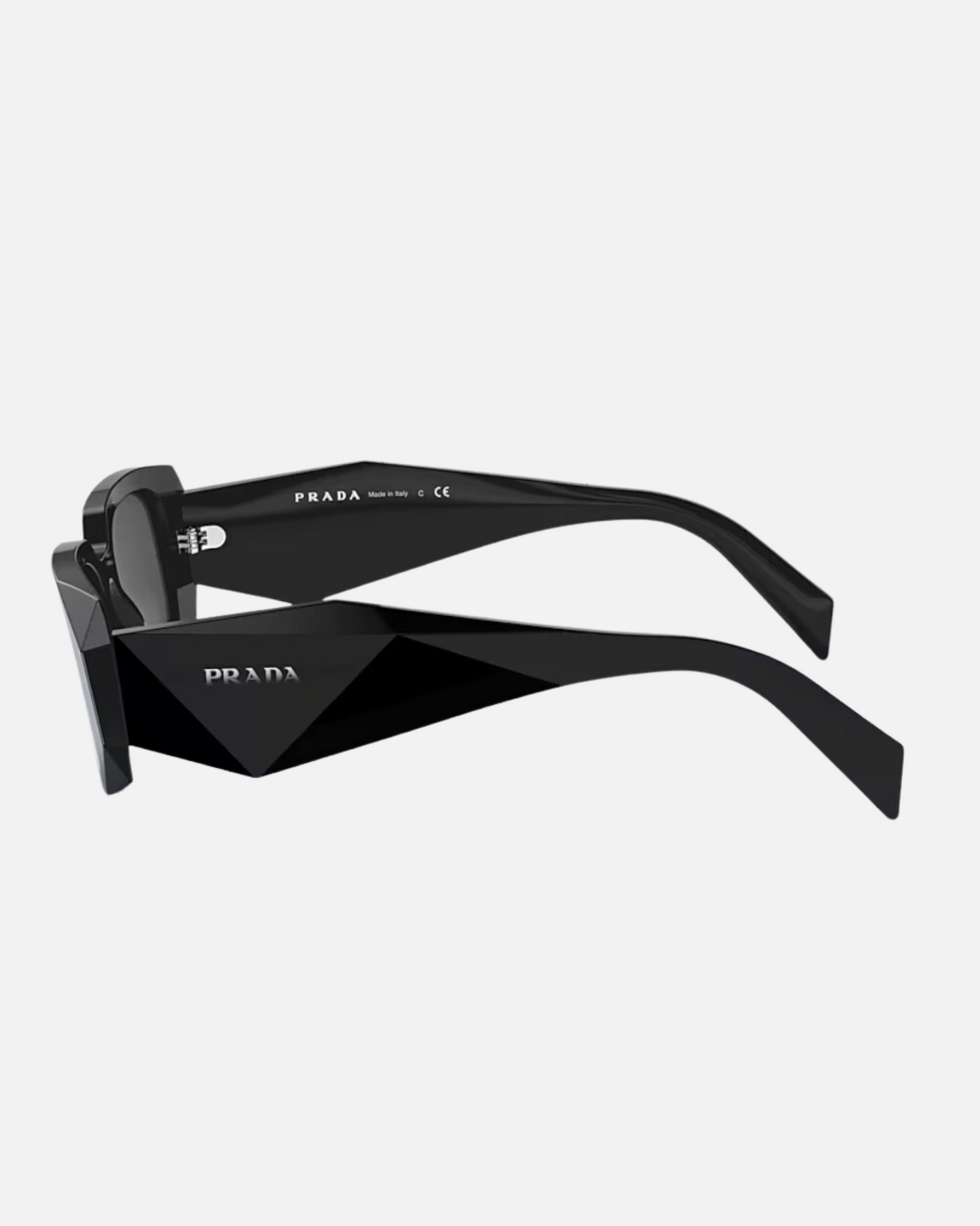 PRADA PR 17WS RECTANGULAR SUNGLASSES – BLACK