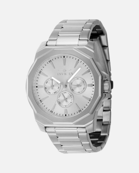 INVICTA SPEEDWAY MEN'S WATCH – SILVER