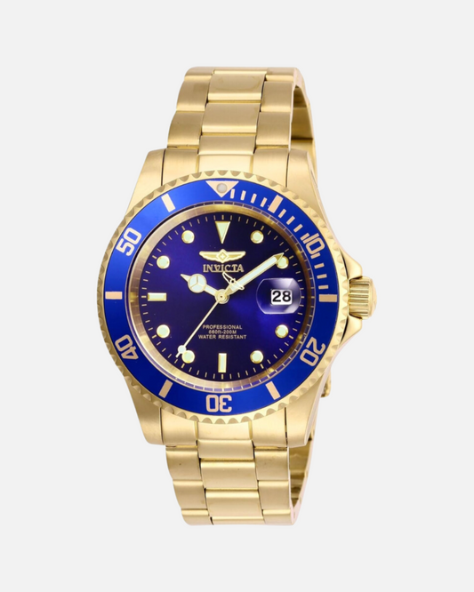 INVICTA MEN'S PRO DIVER WATCH – GOLD
