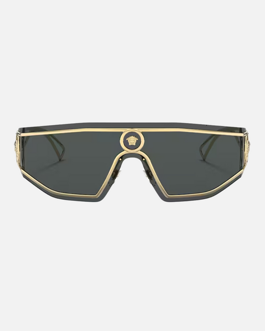 VERSACE VE2226 METAL SHIELD SUNGLASSES