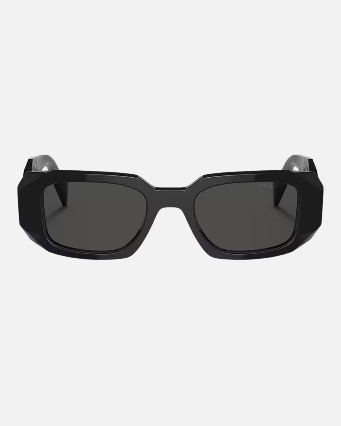 PRADA PR 17WS RECTANGULAR SUNGLASSES – BLACK