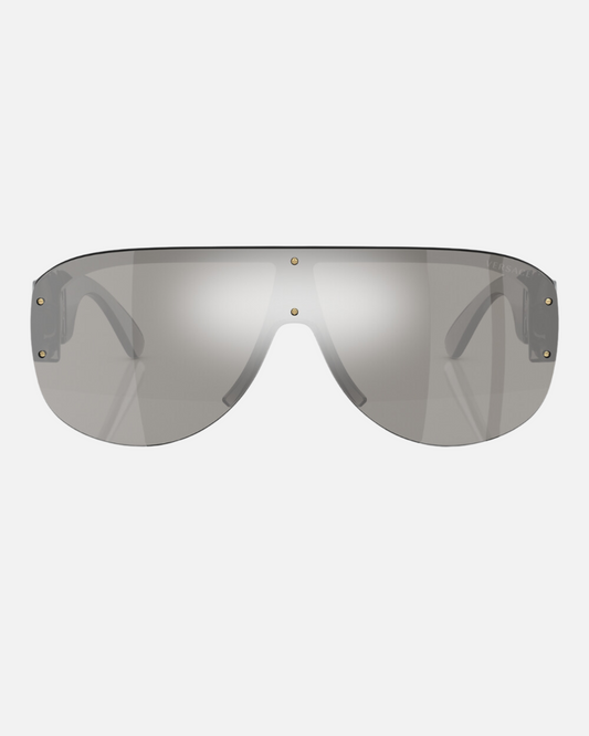 VERSACE VE4391 MEDUSA SHIELD SUNGLASSES – GREY
