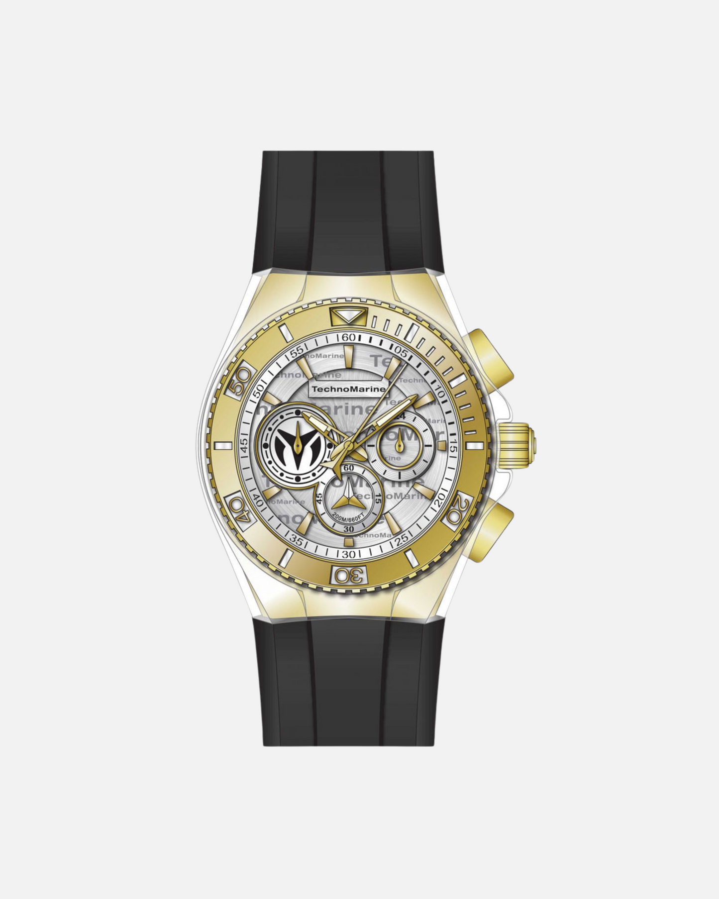 TECHNOMARINE MEN'S CRUISE CALIFORNIA WATCH – WHITE