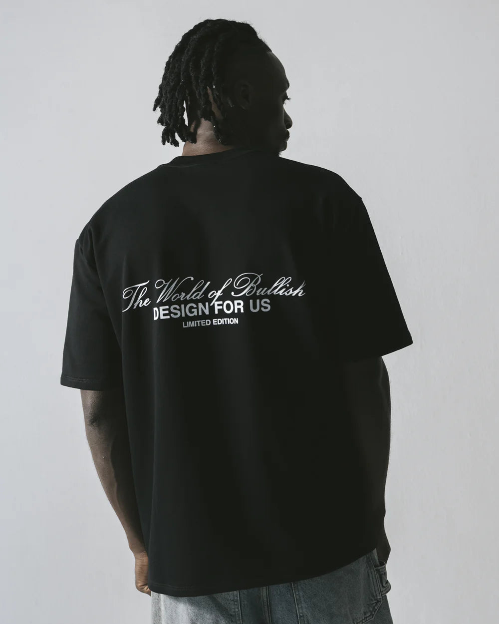 ANKAA BLACK T-SHIRT OVERSIZE