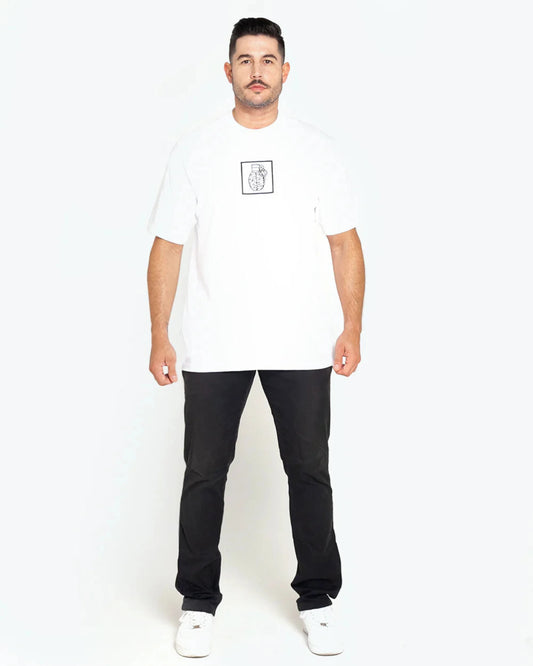 SLIM FIT WHITE T-SHIRT