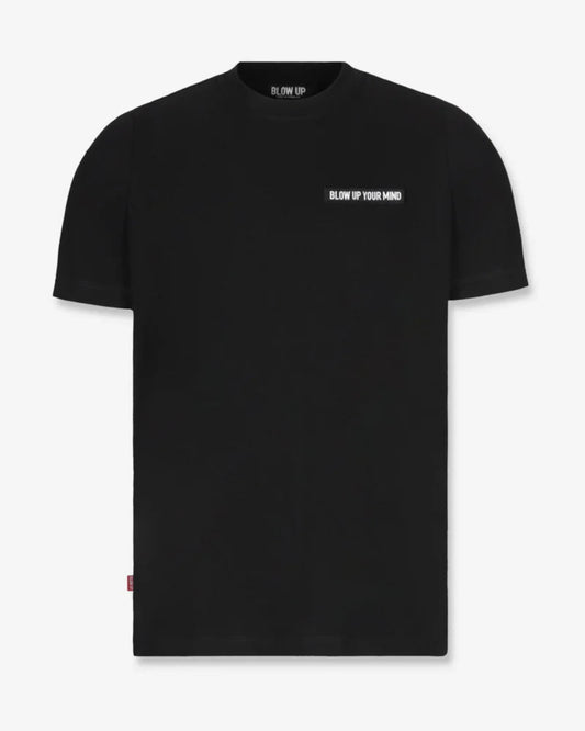 SLIM FIT BLACK T-SHIRT