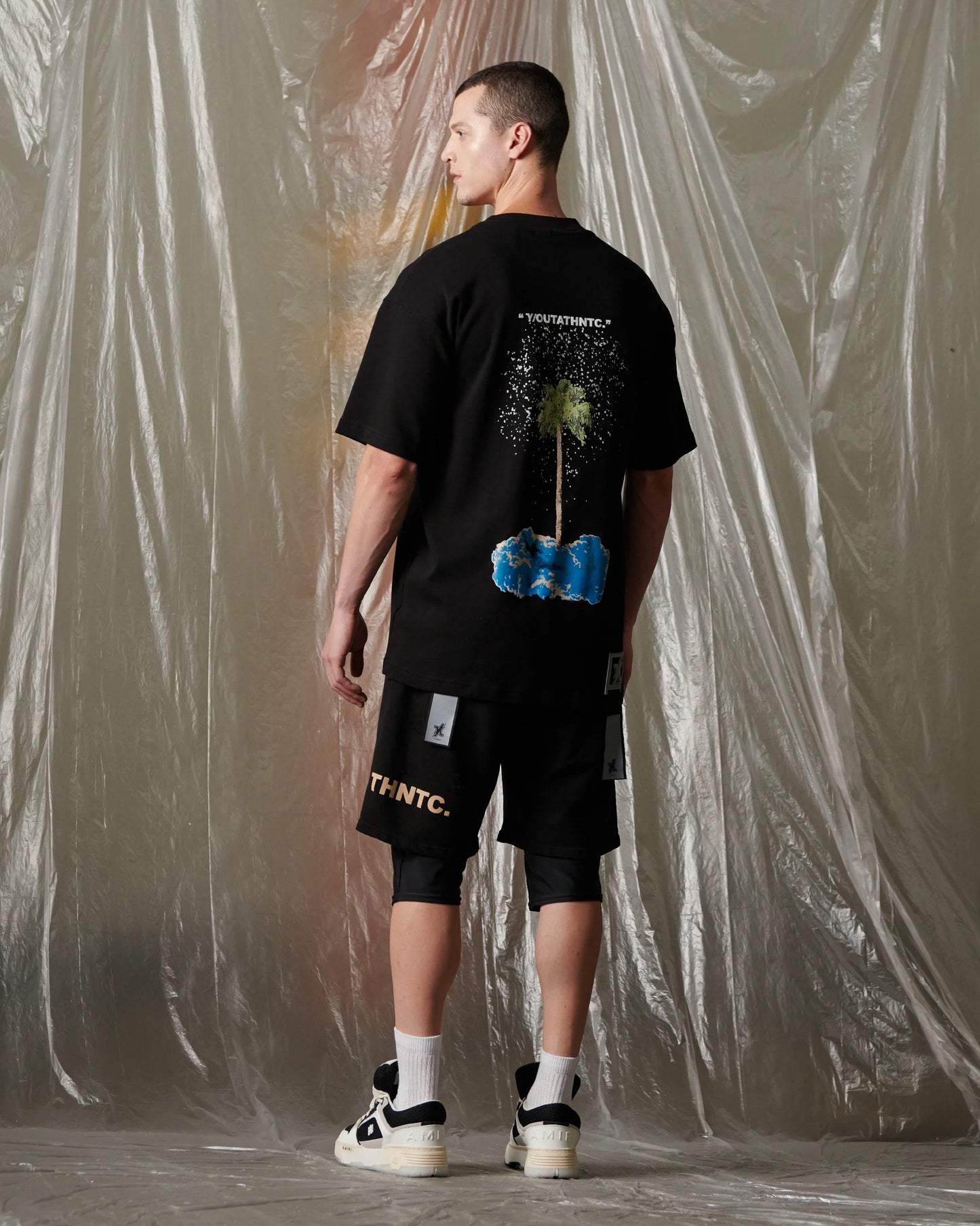 SNOW PALM T-SHIRT OVERSIZE